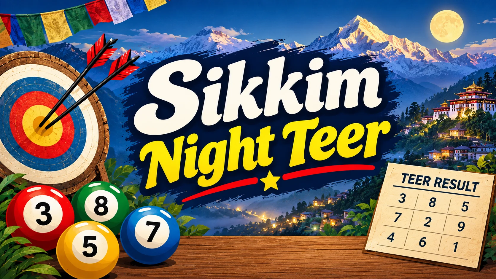 Sikkim Night Teer Results Today | Latest Night Teer Results